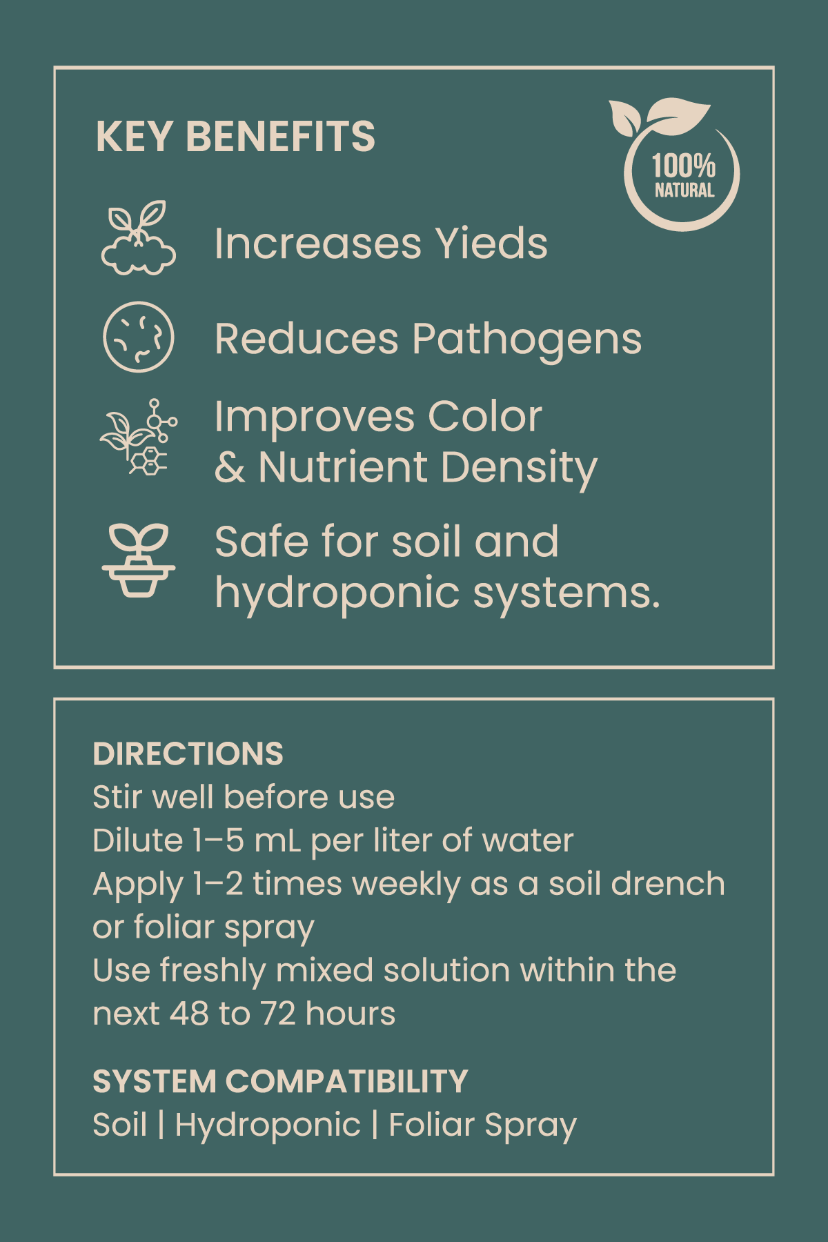BloomMicro™ Bio-Fertilizer for Microgreens (1L Bottle)