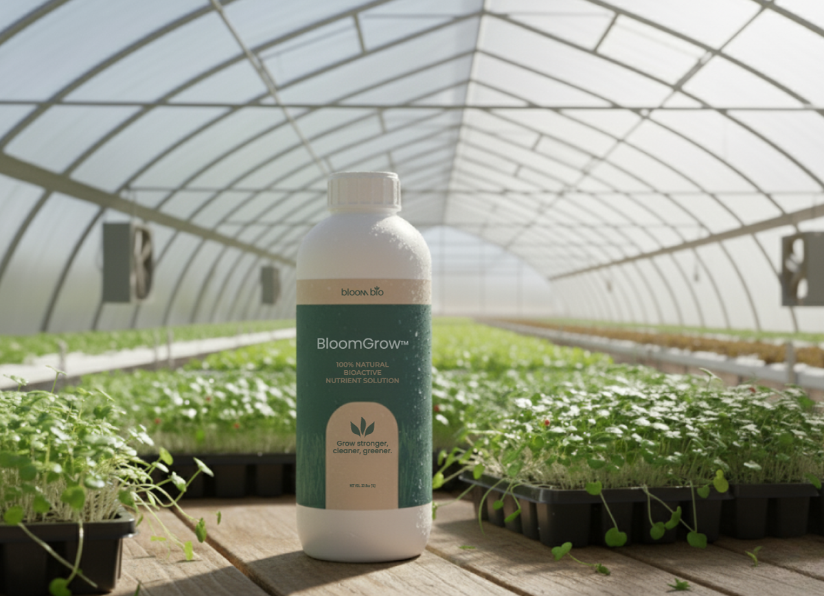 BloomMicro™ Bio-Fertilizer for Microgreens (1L Bottle)