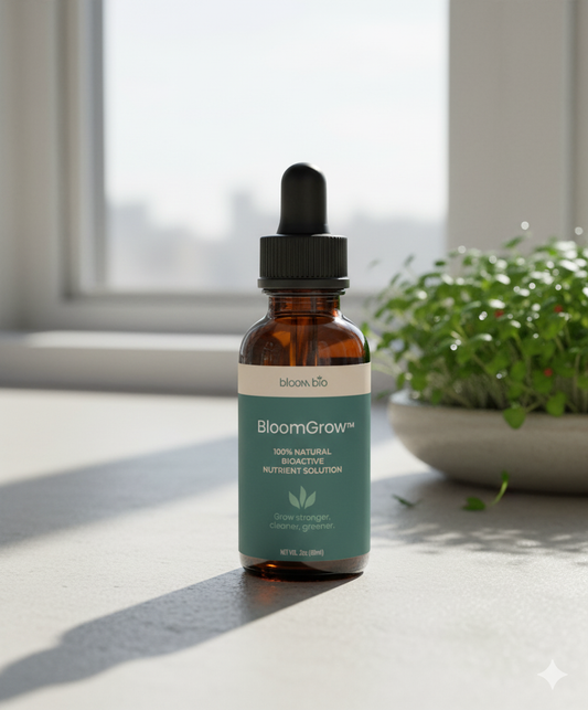 BloomMicro™ Bio-Fertilizer for Microgreens (60mL Dropper Bottle)